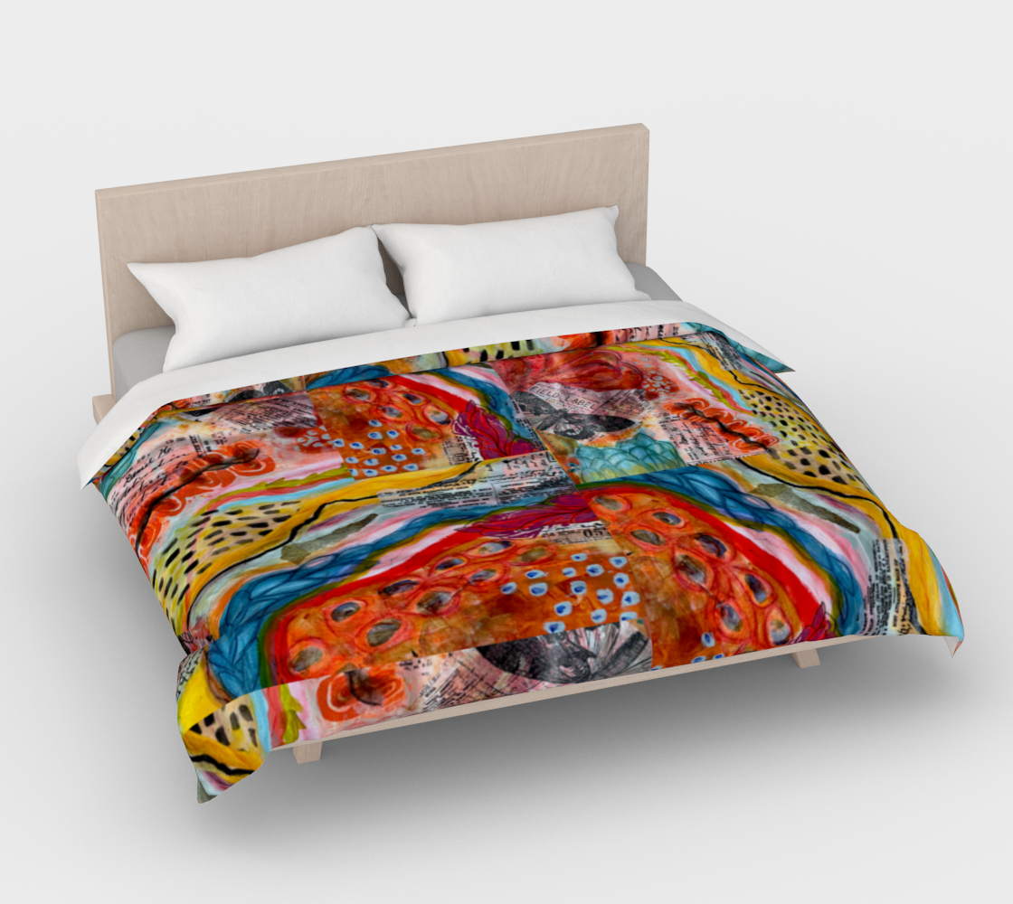 like the colors of your mind duvet