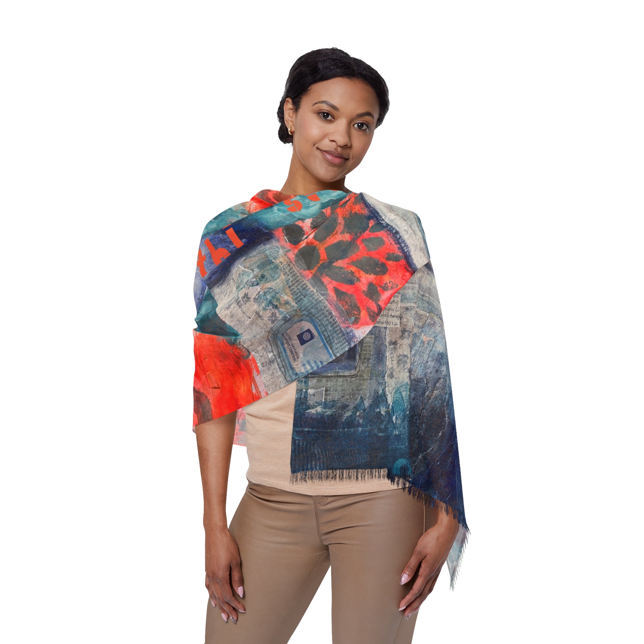 dreaming in Greek: lightweight scarf