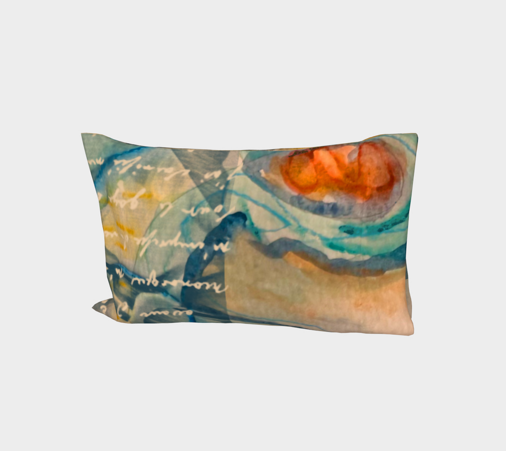 nightscape abstraction pillowcase