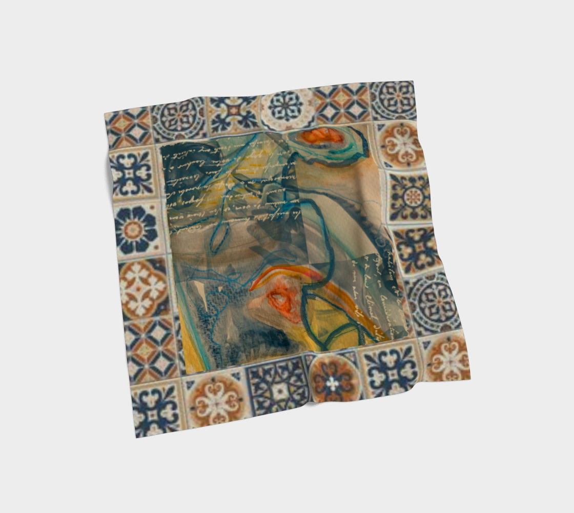 teal appeal scarf