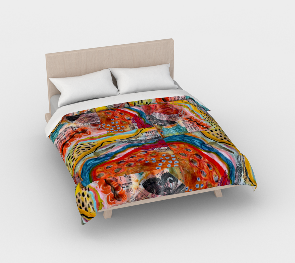 like the colors of your mind duvet