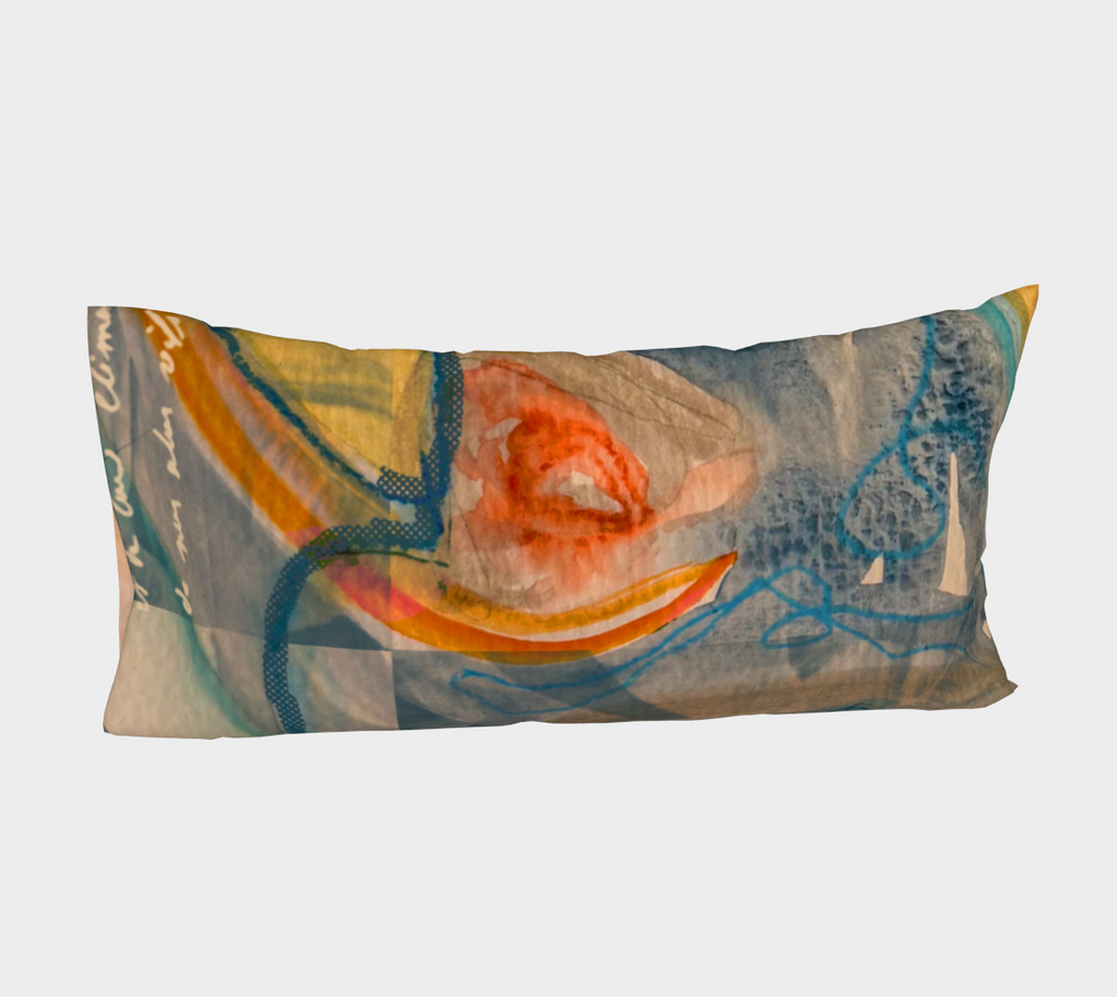nightscape abstraction pillowcase