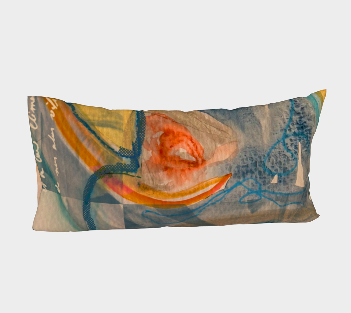 nightscape abstraction pillowcase