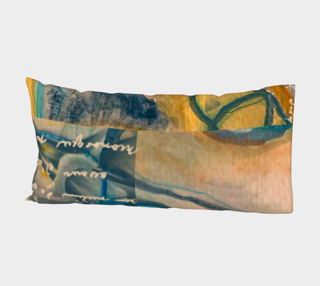 nightscape abstraction pillowcase