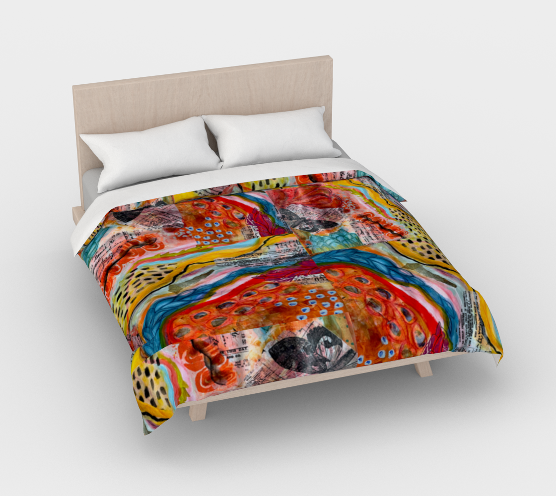 like the colors of your mind duvet